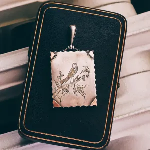 Victorian Aesthetic "Holly & Robin" Locket