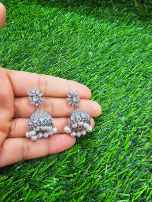 Victorian CZ Jhumka