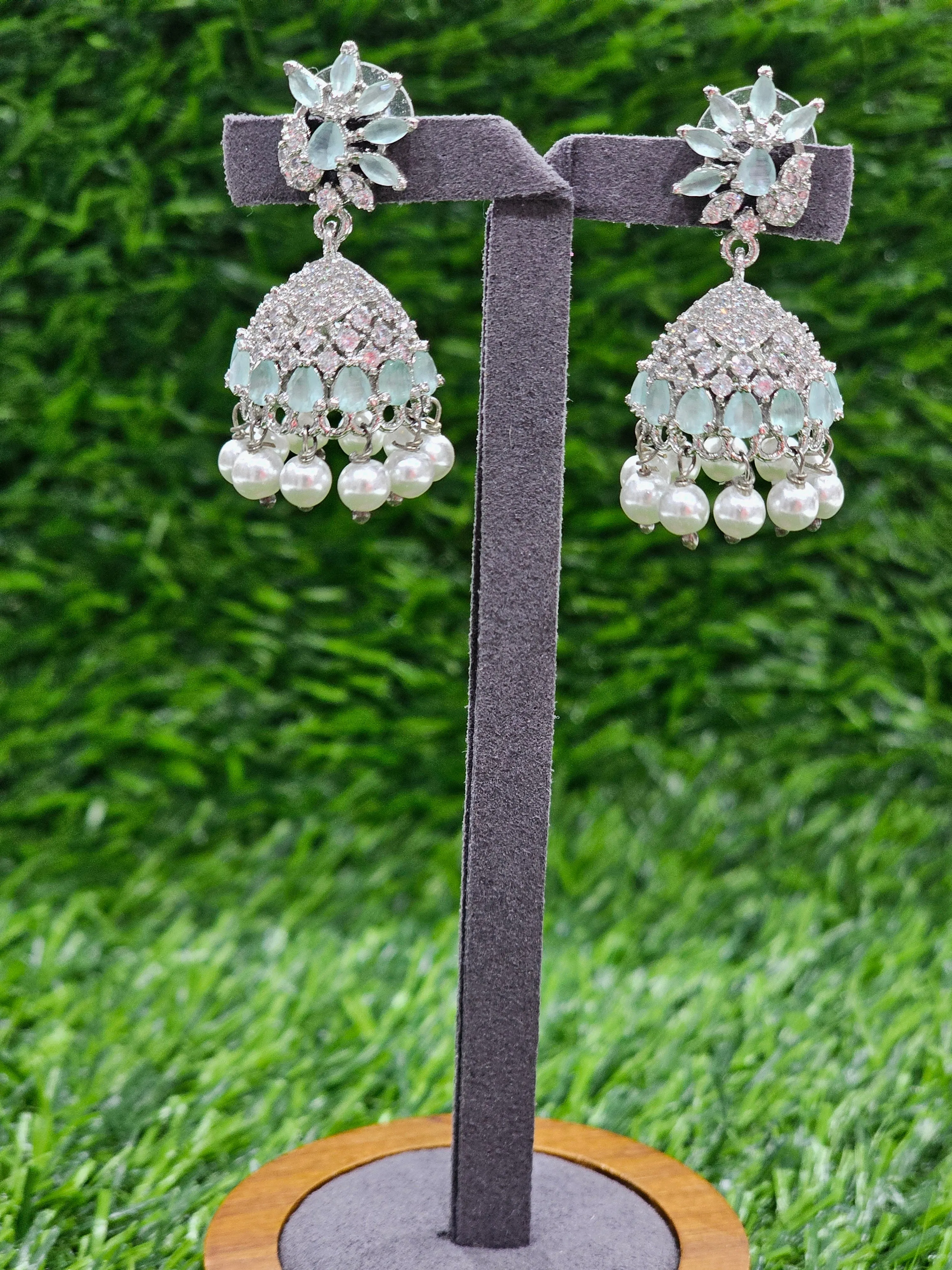 Victorian CZ Jhumka