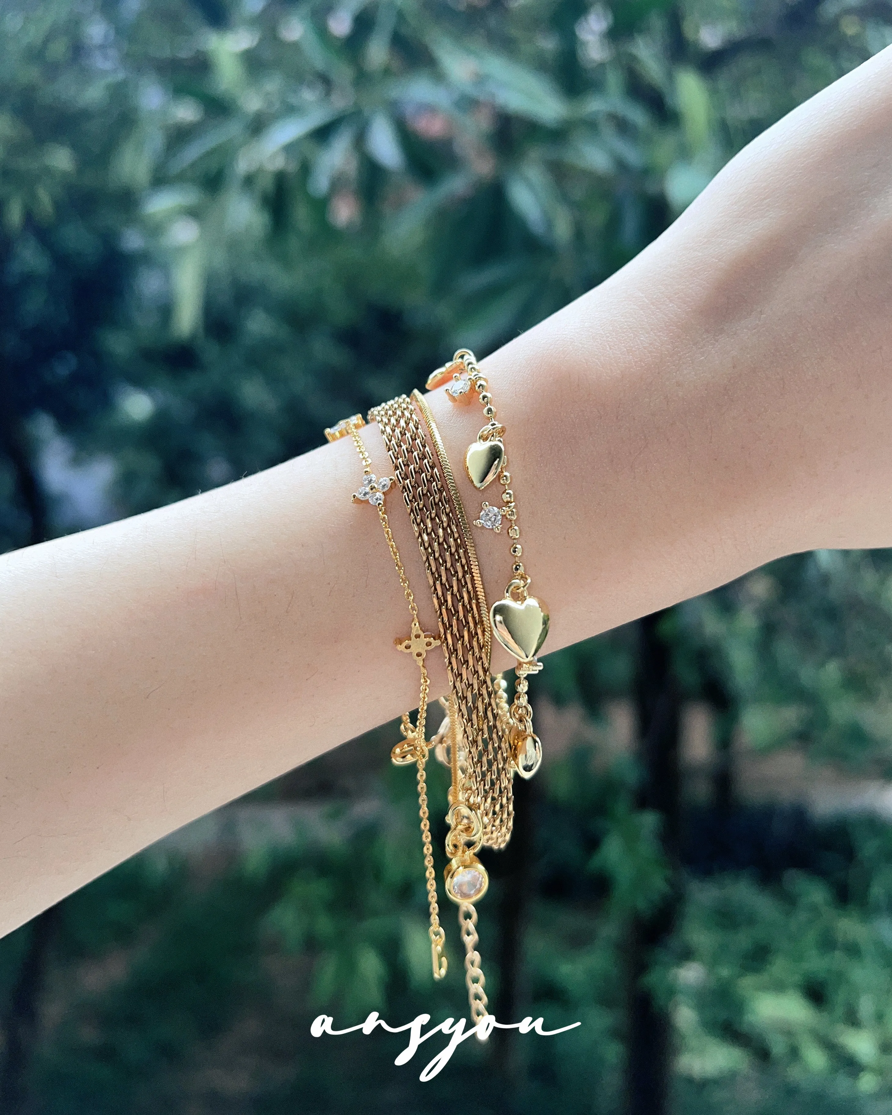 Vintage Gold Weave Bracelet