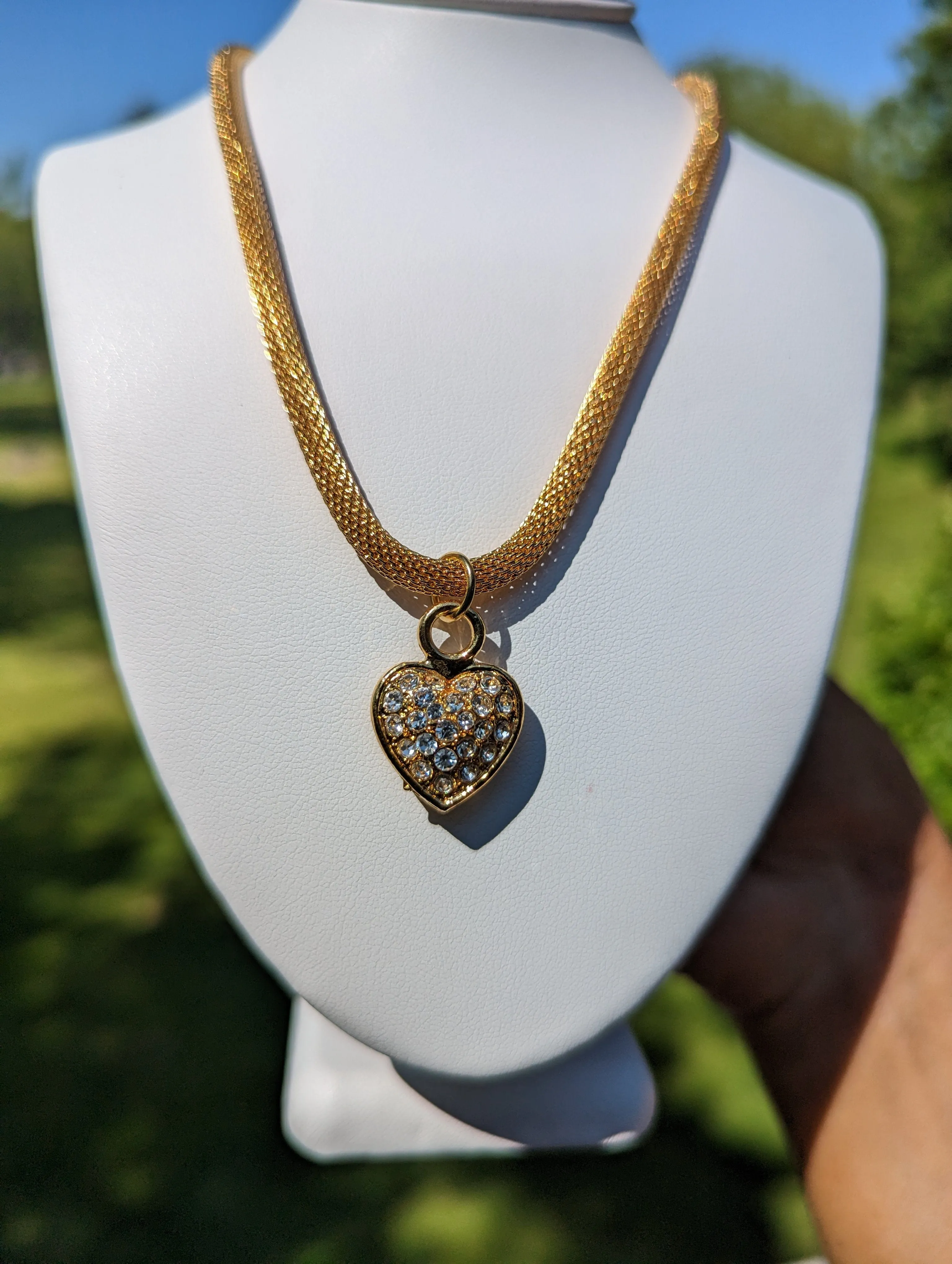Vintage - Heart Pendant Necklace