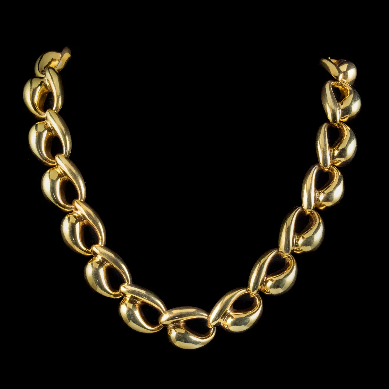 Vintage Modernist Collar Necklace Sterling Silver 18ct Gold Gilt Bayanihan Circa 1975