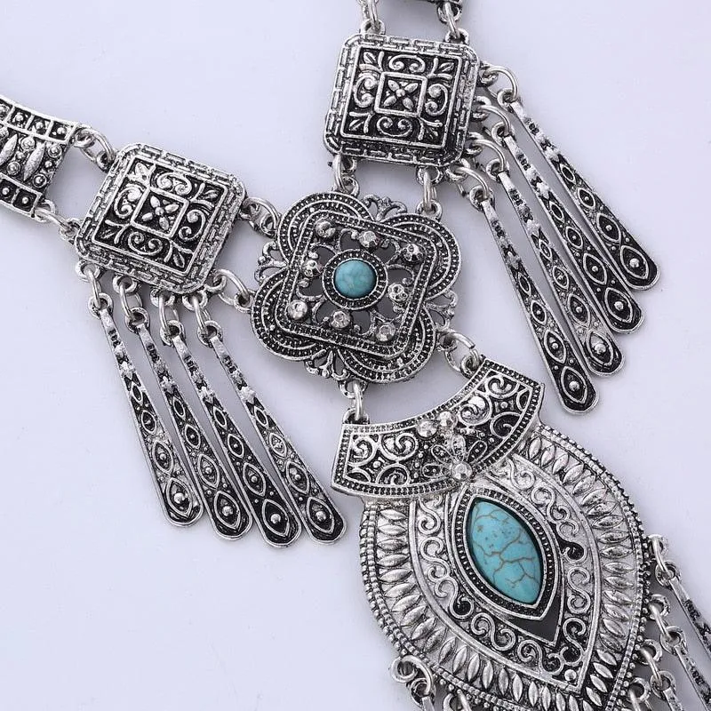 Vintage Tassel Long Necklace