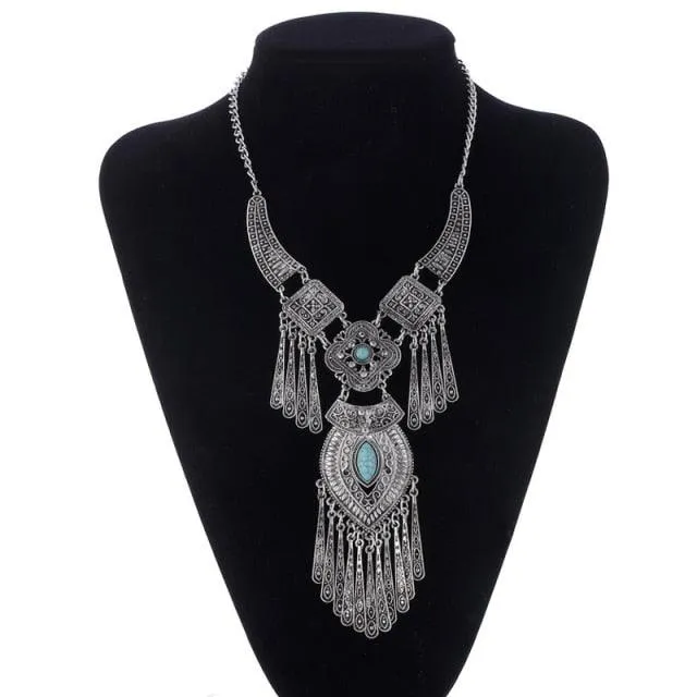 Vintage Tassel Long Necklace