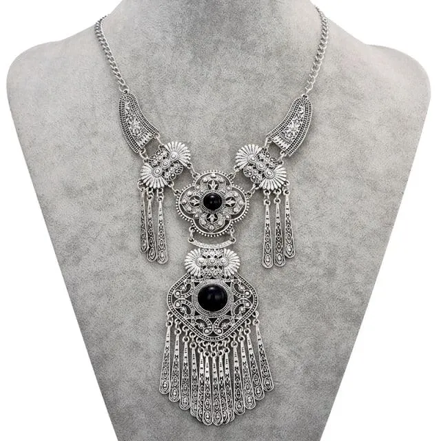 Vintage Tassel Long Necklace