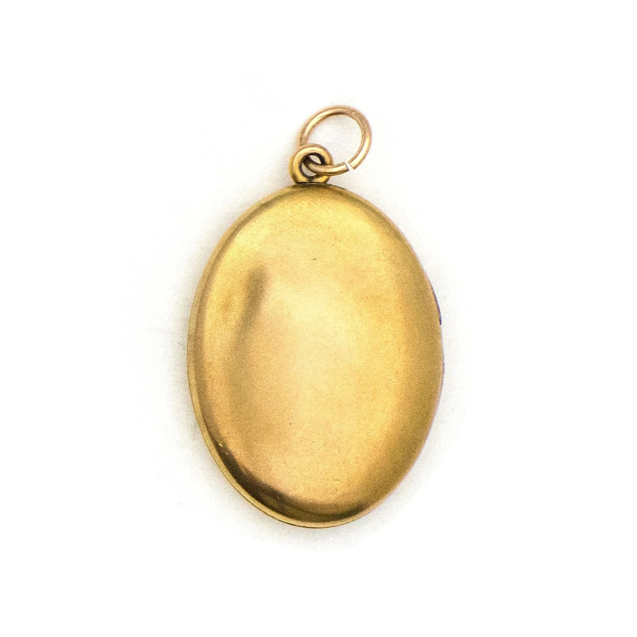 Violet Oval Locket