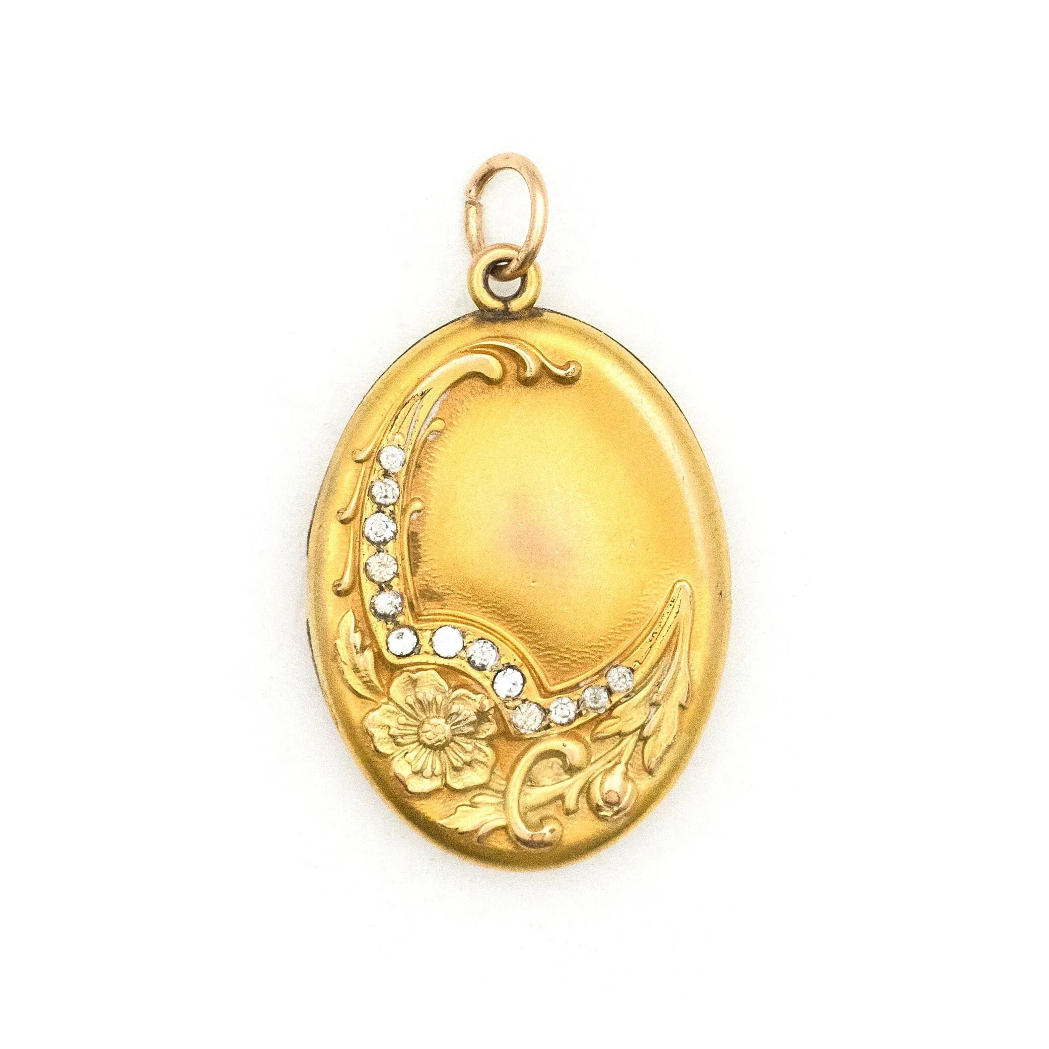 Violet Oval Locket
