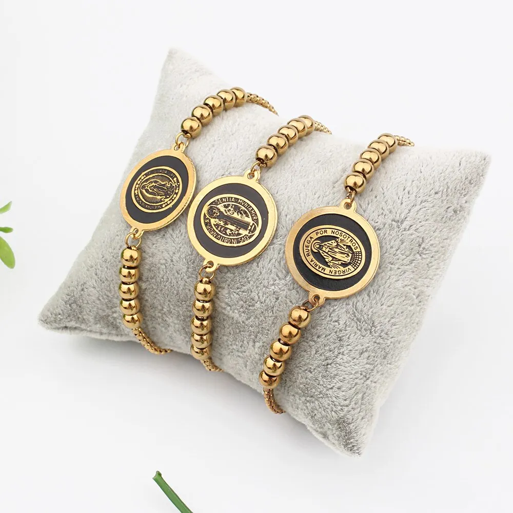 Virgin Mary Saint Benedict Guadalupe Medals Charm