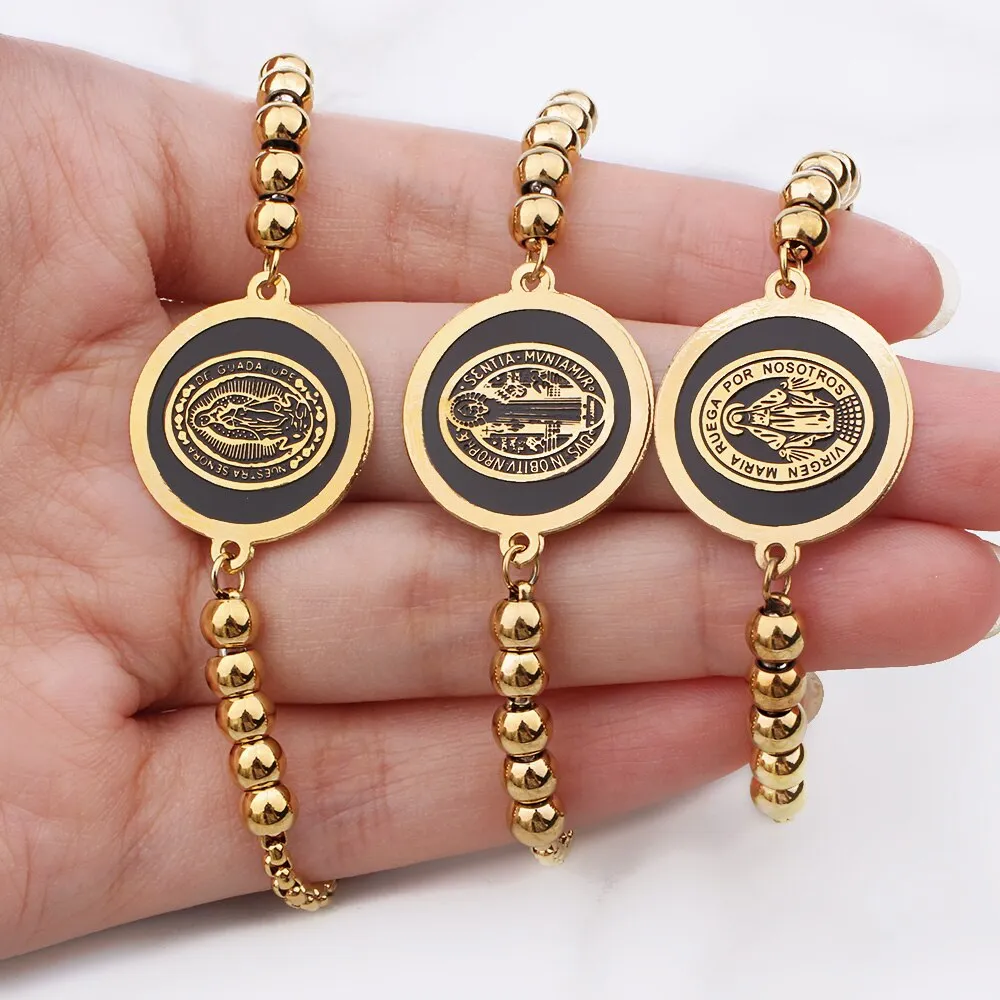 Virgin Mary Saint Benedict Guadalupe Medals Charm