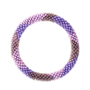 Vivacious Violet | Himalayan Glass Bead Bracelet