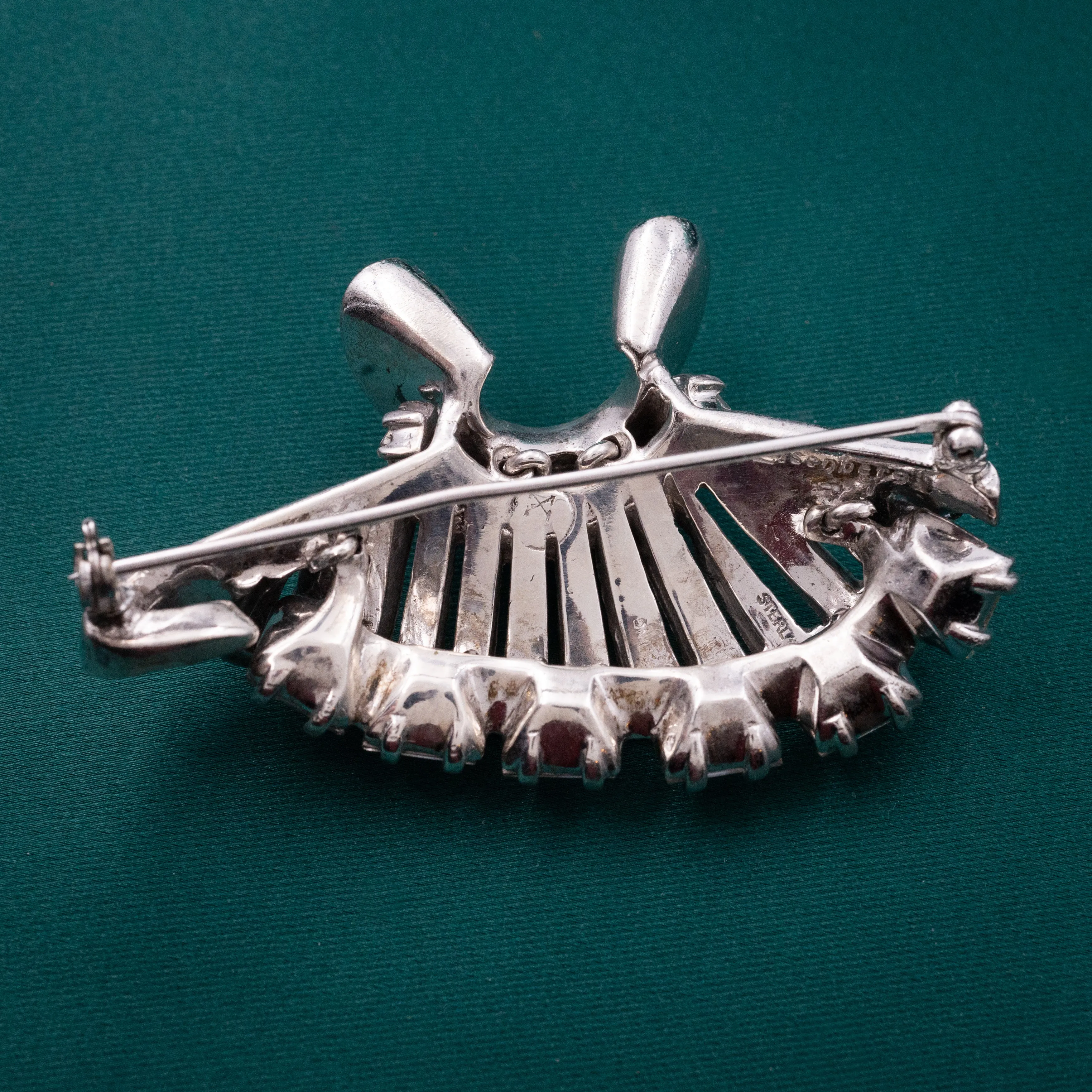 Whimsical Eisenberg Brooch C. 1940s