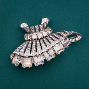 Whimsical Eisenberg Brooch C. 1940s