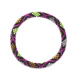 Wintergreen Dream | Himalayan Glass Bead Bracelet
