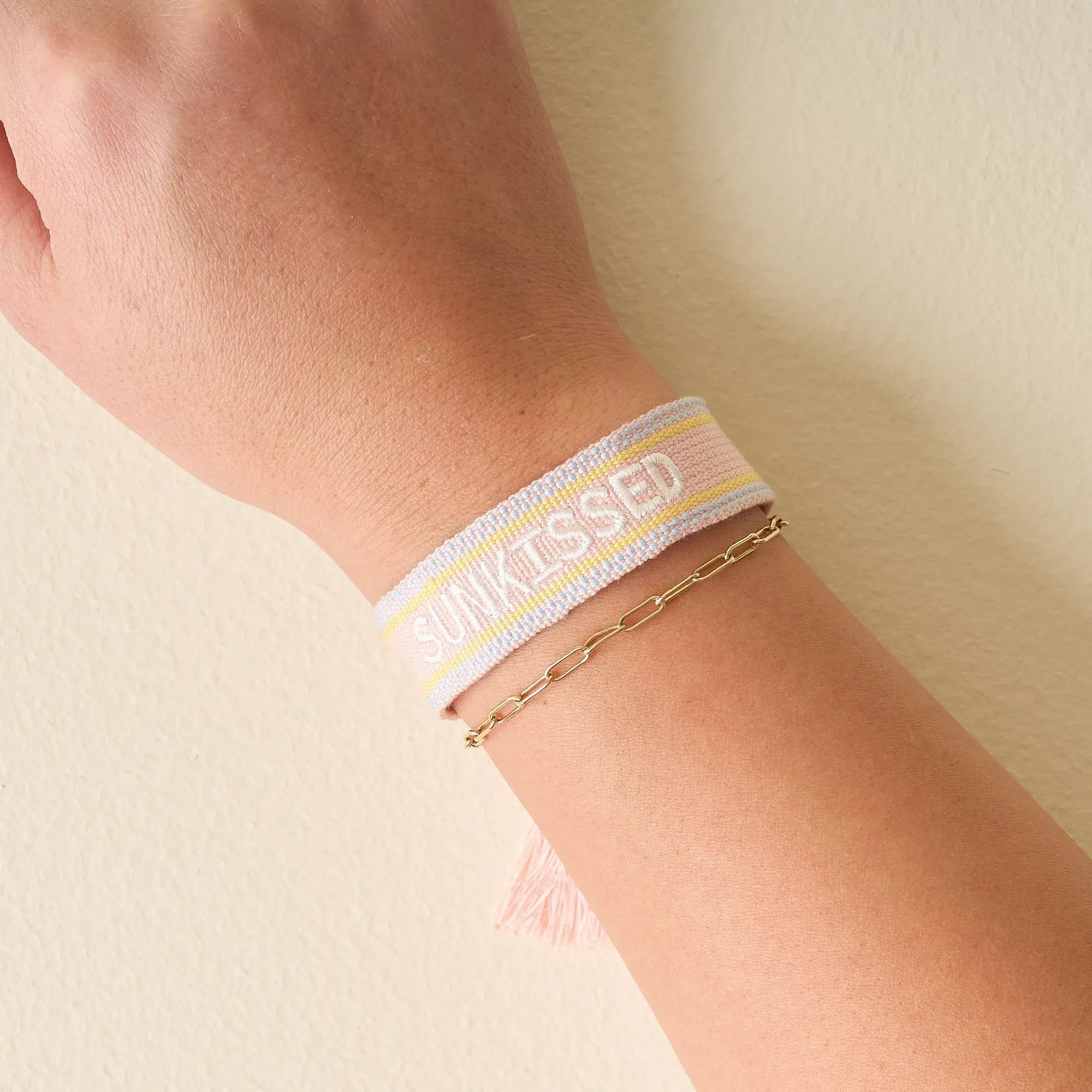 Woven Bracelet-Sunkissed