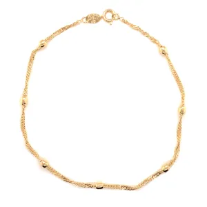 Wren Ball Chain Anklet