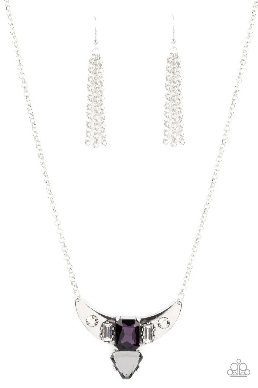 You the TALISMAN! Purple Paparazzi Necklace
